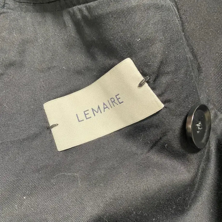 [BUNJANG] Lemaire Black Double Blazer Jacket (Size 48) / 르메르 48사이즈 블랙 더블블레이저 자켓