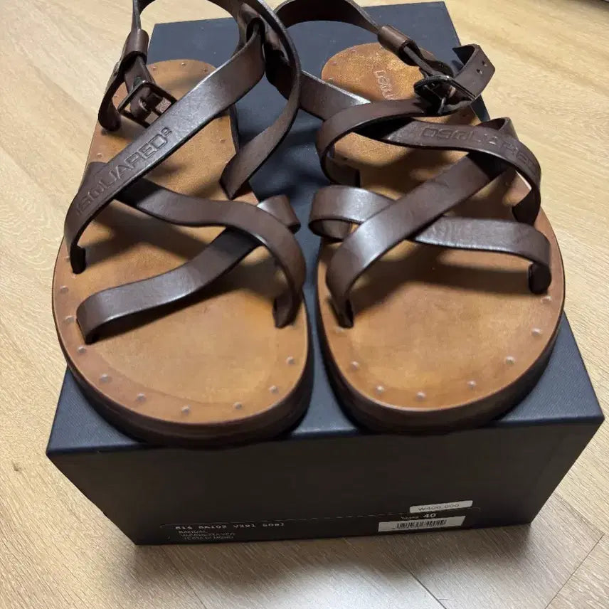 [BUNJANG] Dsquared2 Gladiator Sandals / 디스퀘어드 글래드에이터 샌들