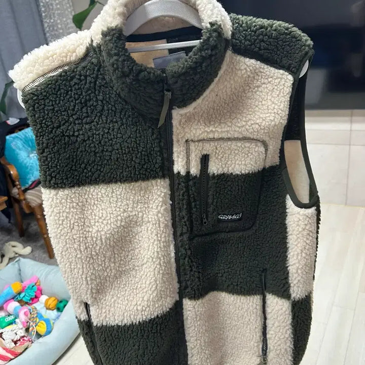 [BUNJANG] Gramicci Checkered Vest / 그라미치 체커드 베스트 조끼(핏더사이즈 착용)