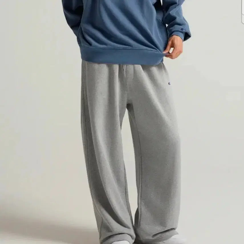 [BUNJANG] Champion Wide Sweat Training Pants / (새상품) 챔피온 와이드 스웨트 트레이닝 팬츠