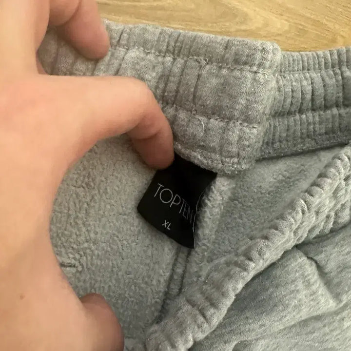 [BUNJANG] Topten Fleece Pants Gray XL / 탑텐 기모바지 그레이 XL