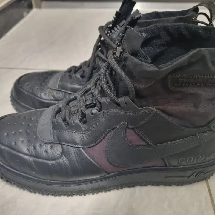 [BUNJANG] Nike Air Force 1 High Winter Gore-Tex Triple Black 270 / 나이키 에어포스1 하이 윈터 고어텍스 트리플블랙 270