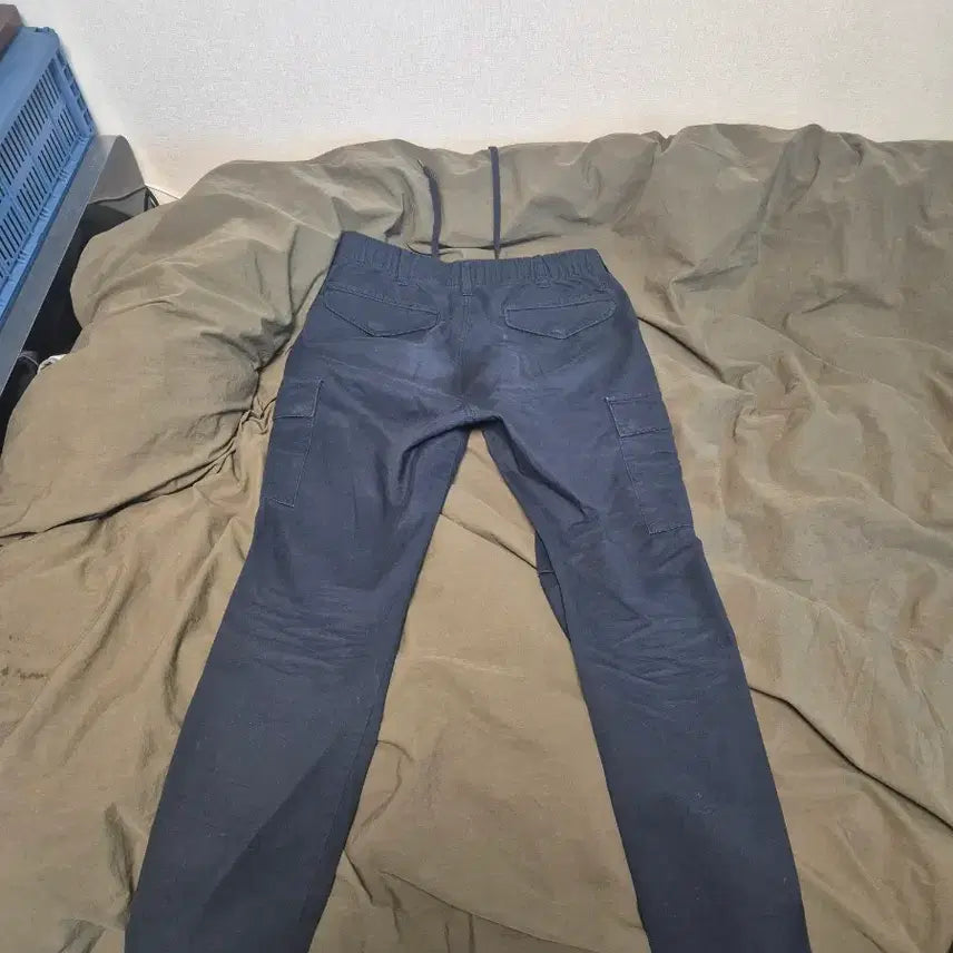 [BUNJANG] Polo Ralph Lauren Slim Fit Chino Cargo Pants / 폴로 네이비 슬림핏 치노 카고 팬츠