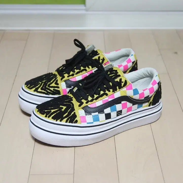 [BUNJANG] Vans Super Comfycush Old Skool Multi Limited Edition Sneakers / [245] 반스 슈퍼 컴피쿠시 올드스쿨 멀티 한정판