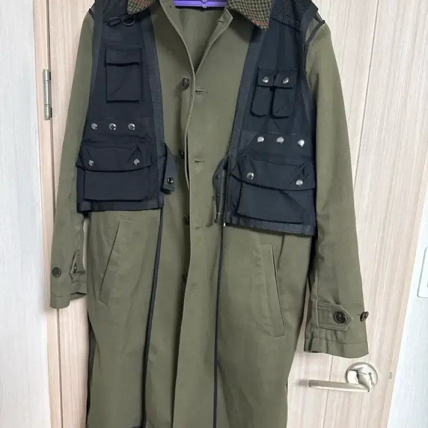 [BUNJANG] ZARA Anderson Bell Detachable Vest Trench Coat / 자라 X 앤더슨벨 탈부착가능한 베스트렌치 코트
