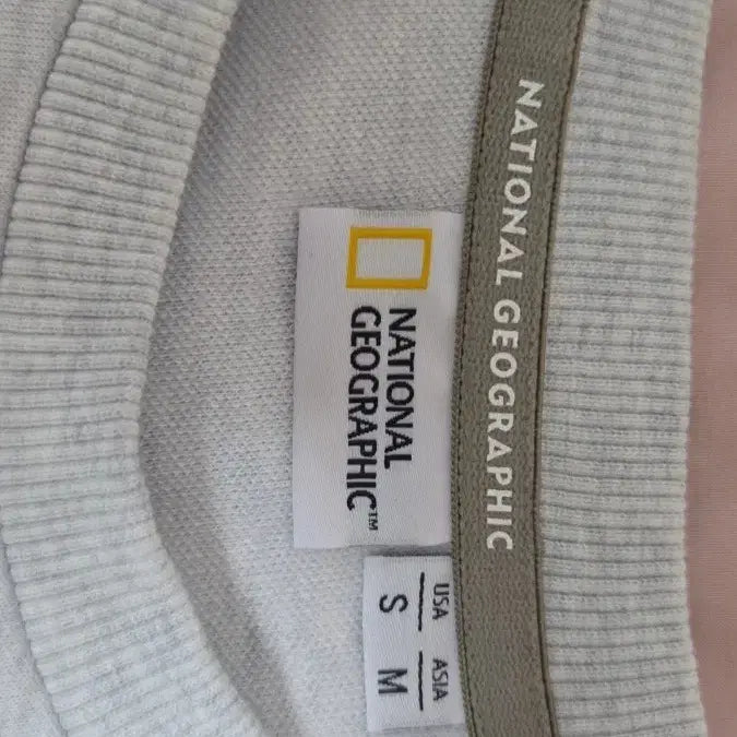 [BUNJANG] National Geographic Gray Long Sleeve Sweatshirt / 내셔널지오그래픽 맨투맨 긴팔티셔츠 회색