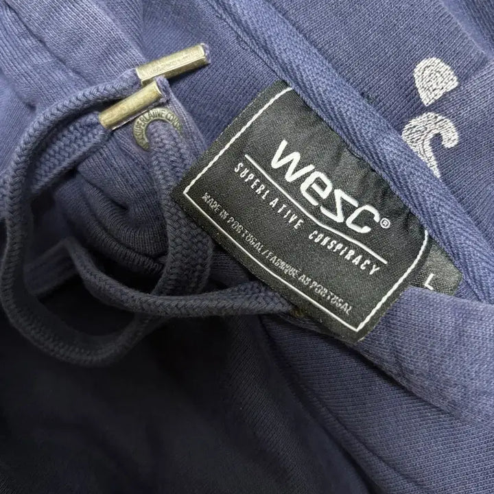 [BUNJANG] WeSC Navy Hoodie L Vintage / 위에스씨(WeSC) 네이비 후디 후드티 L 빈티지
