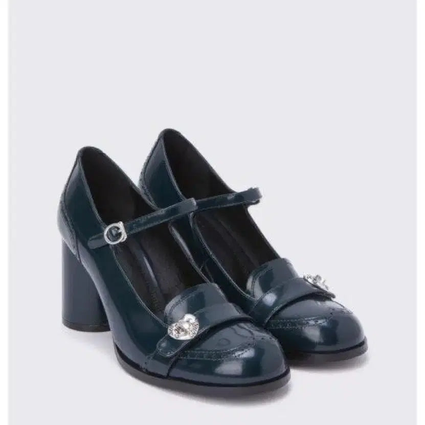 [BUNJANG] Suecomma Bonnie Round Heel Mary Jane Pumps / 245 슈콤마보니 라운드 힐 메리 제인 펌프스
