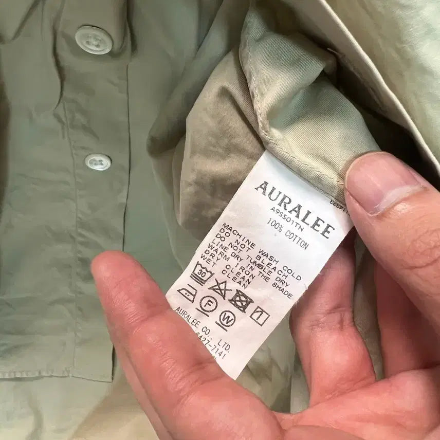 [BUNJANG] Auralee Shirt Size 5 / 오라리 셔츠 5사이즈