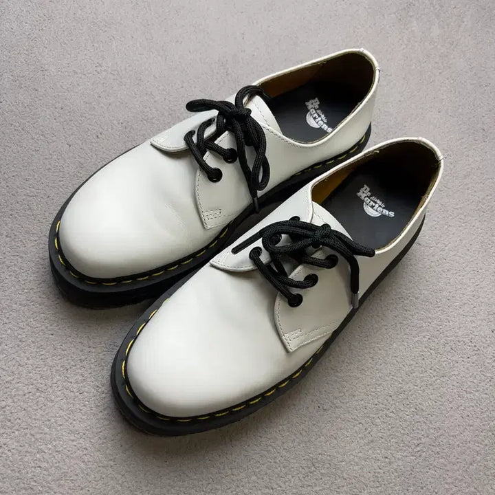 [BUNJANG] Dr. Martens 1461 Quad White Shoes / [41] 닥터마틴 1461 쿼드 -260-265