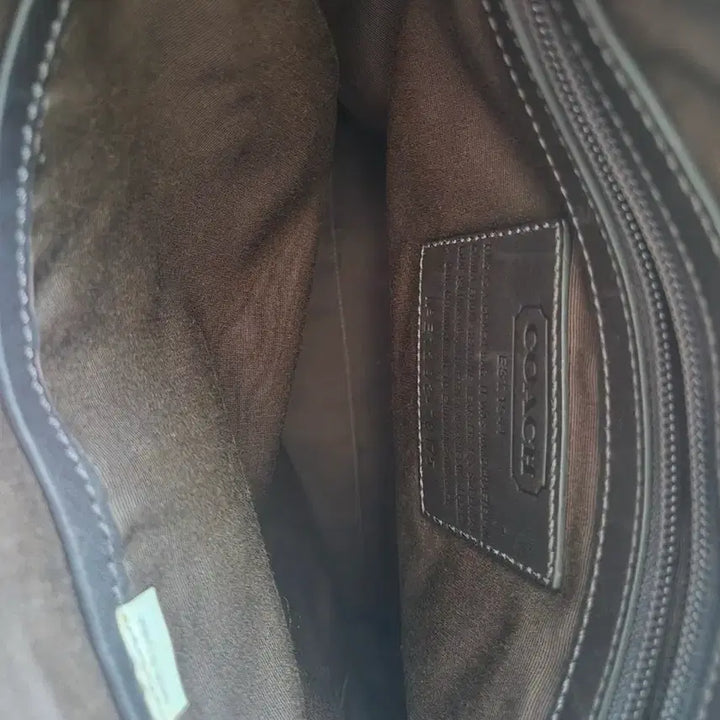 [BUNJANG] Men's Leather Coach Crossbody Bag / 남자 소가죽 코치 가방 (크로스백)