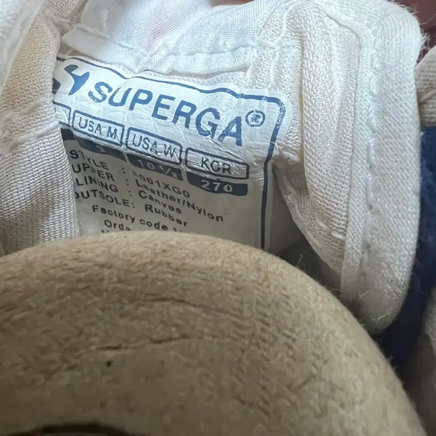 [BUNJANG] Superga Sneakers / [270] 수페르가 스니커즈