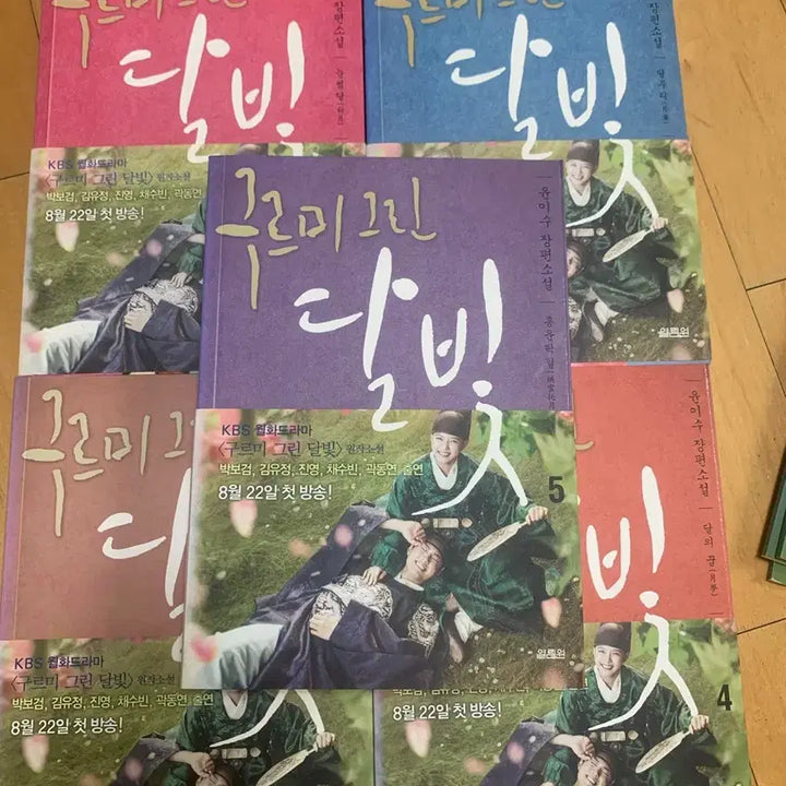 [BUNJANG] Moonlight Drawn by Clouds Novel Set / 구르미 그린 달빛 소설 전권 세트(택포)