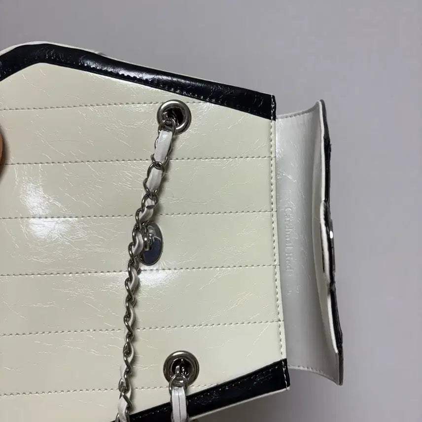 [BUNJANG] AULOW Cardinal Red Chain Shoulder Bag / 카디널 레드 아울로백 체인 숄더백 믹스 글로스