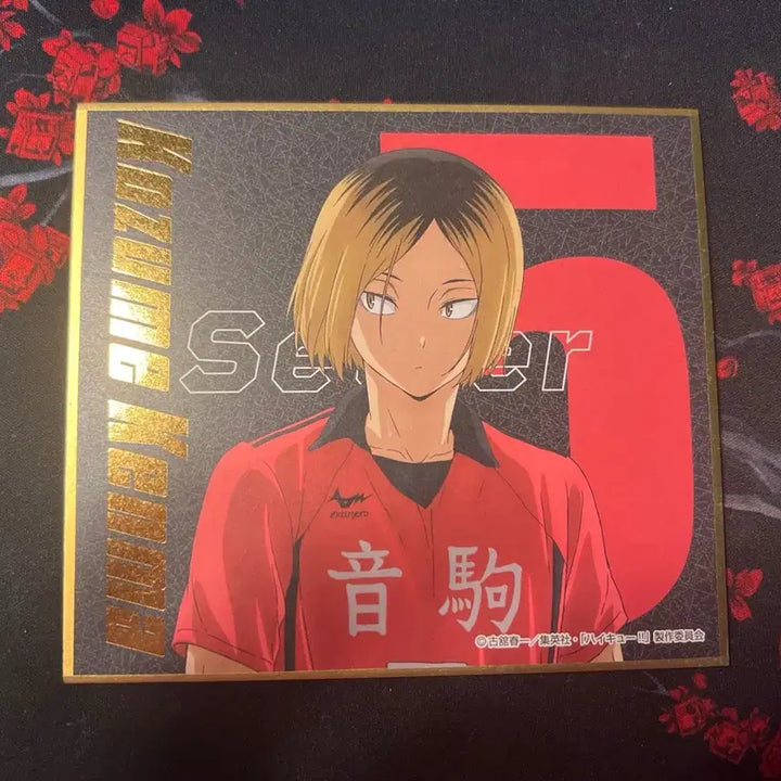 [BUNJANG] Haikyuu!! Kenma Kozume Shikishi Art Board / 하이큐!! 코즈메 켄마 색지