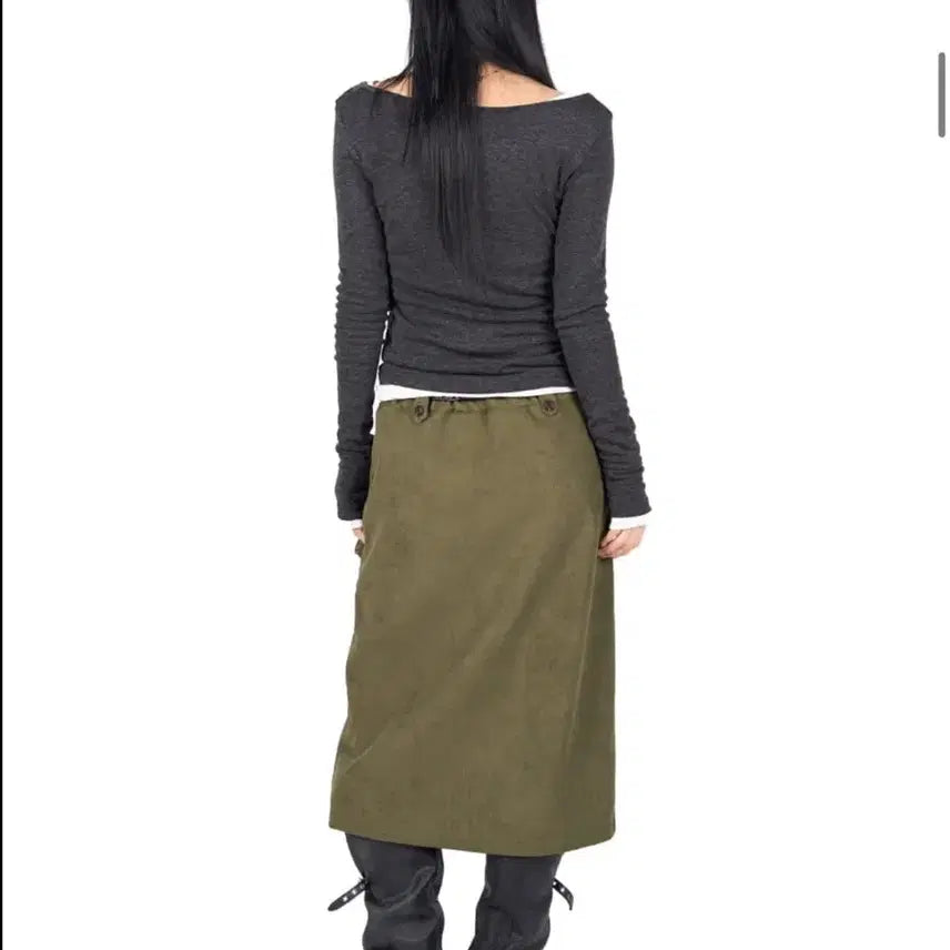 [BUNJANG] ITZY Ryujin Layered Long Sleeve Set / 릿킴 레이어드 롱슬리브 세트