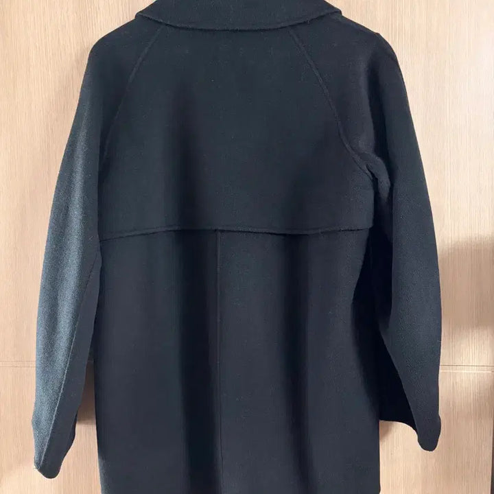 [BUNJANG] Black Half Coat / 블랙 반코트