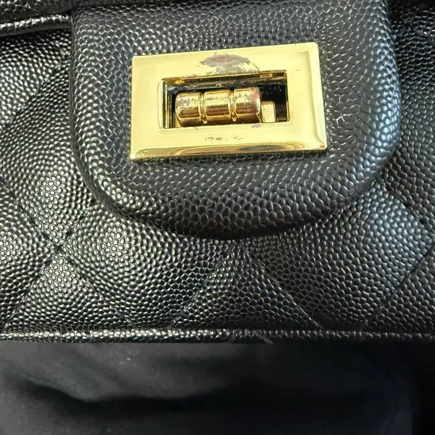 [BUNJANG] Black Quilted Chain Mini Crossbody Bag / 블랙 퀼팅 체인백 미니백 스타일