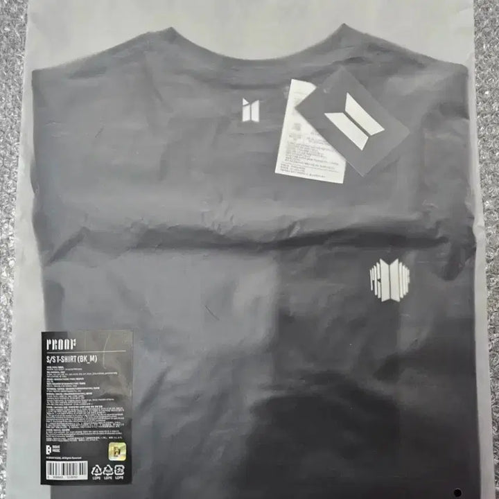 [SOLD OUT] 방탄소년단 프루프 티셔츠 bts proof M 사이즈 새상품 원가양도