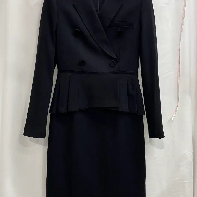 [BUNJANG] MICHAA 100% Wool Suit Dress 21SS / 미샤 울100 정장 원피스 21ss 82-94-155
