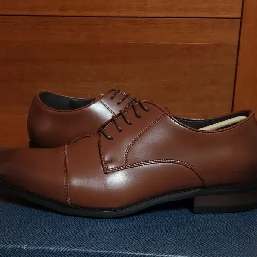 [BUNJANG] 260 Leather Loafers / 새상품 천연 가죽 구두 로퍼 260 소가죽 운동화