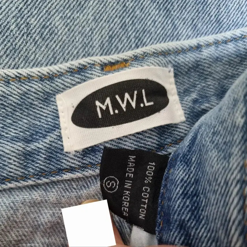 [BUNJANG] M.W.L Your Closet Cargo Denim Pants / (착샷) M.W.L 유어클로젯 카고 데님 청바지 s