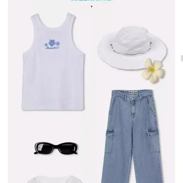 [BUNJANG] M.W.L Your Closet Cargo Denim Pants / (착샷) M.W.L 유어클로젯 카고 데님 청바지 s