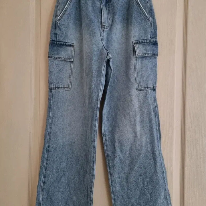 [BUNJANG] M.W.L Your Closet Cargo Denim Pants / (착샷) M.W.L 유어클로젯 카고 데님 청바지 s