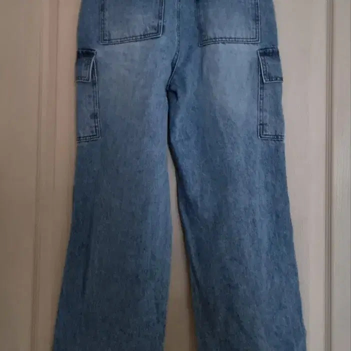 [BUNJANG] M.W.L Your Closet Cargo Denim Pants / (착샷) M.W.L 유어클로젯 카고 데님 청바지 s