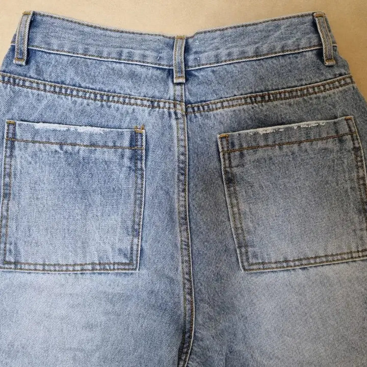 [BUNJANG] M.W.L Your Closet Cargo Denim Pants / (착샷) M.W.L 유어클로젯 카고 데님 청바지 s