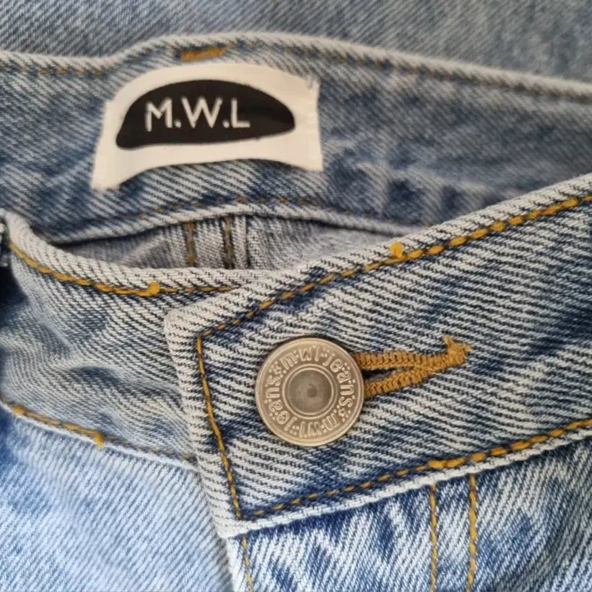 [BUNJANG] M.W.L Your Closet Cargo Denim Pants / (착샷) M.W.L 유어클로젯 카고 데님 청바지 s