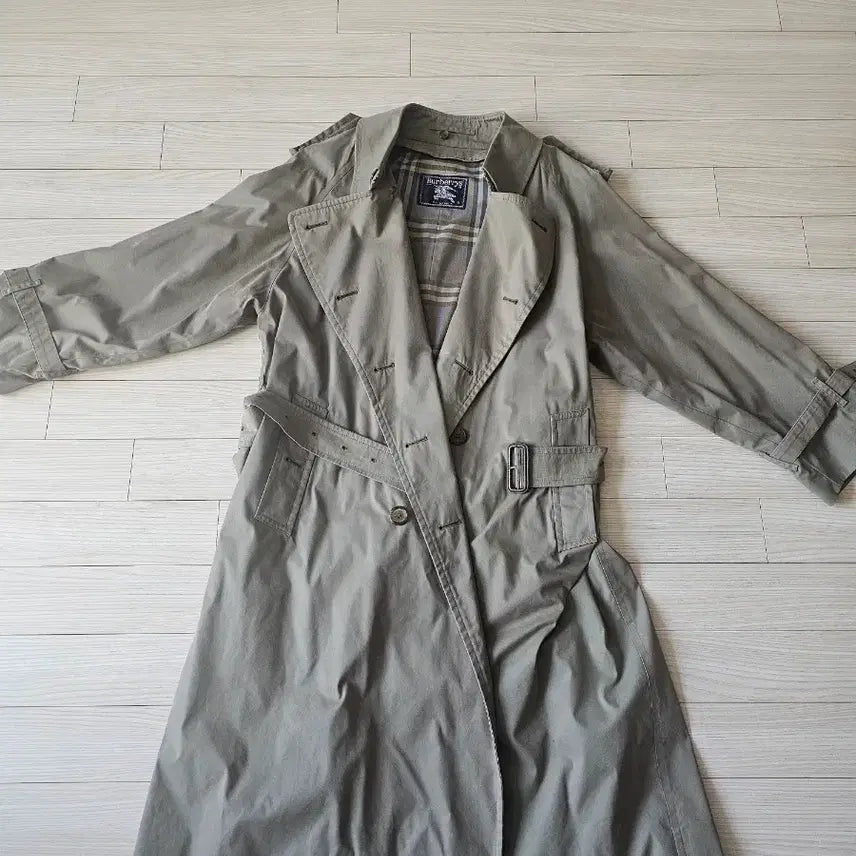 [BUNJANG] Burberry Vintage Trench Coat Khaki / 빈티지 버버리 트렌치코트 카키