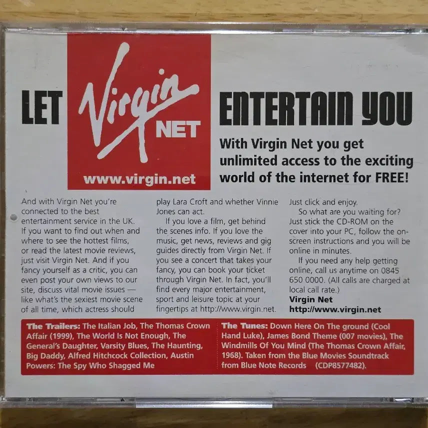 [BUNJANG] Various Artists Trailers And Tunes CD PROMO / CD 음반 Trailers And Tunes PROMO 영국반