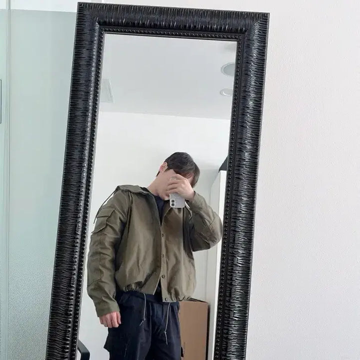 [BUNJANG] Juun.J Cotton Raglan Hooded Jacket / 준지 코튼 스트링 래글런 후드 자켓