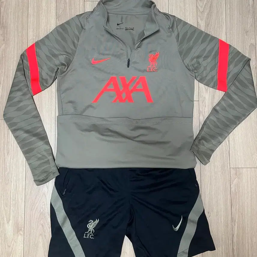 [BUNJANG] Nike Liverpool Training Top and Bottom Set / 나이키 리버풀 트레이닝 상하의 세트