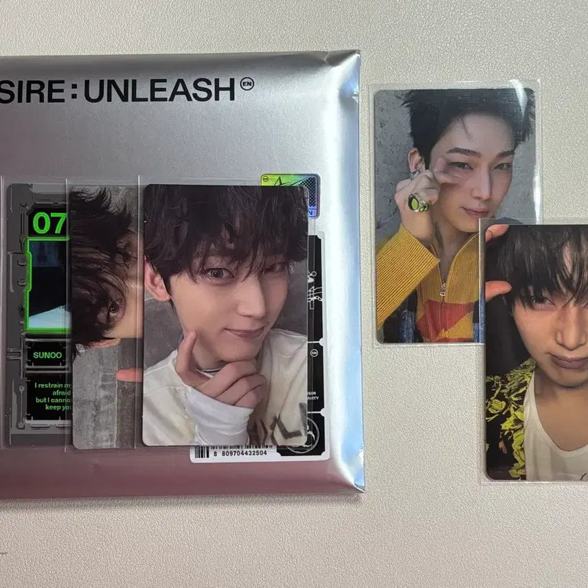 [BUNJANG] ENHYPEN Sunoo POB Bundle Set / 엔하이픈 엔진반 선우 풀셋 + 특전