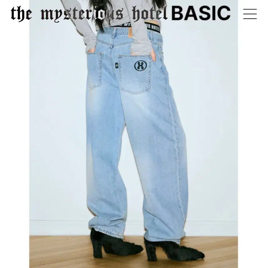 [BUNJANG] The Mysterious Hotel Basic Denim Pants / [토요일글내림]더미스테리어스호텔 베이직데님팬츠2