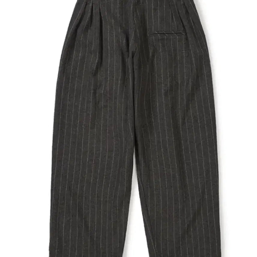 [BUNJANG] Karactor Wool Herringbone Pleated Pants Grey / [00] karactor 카락터 울 헤링본 플리츠 팬츠 그레이