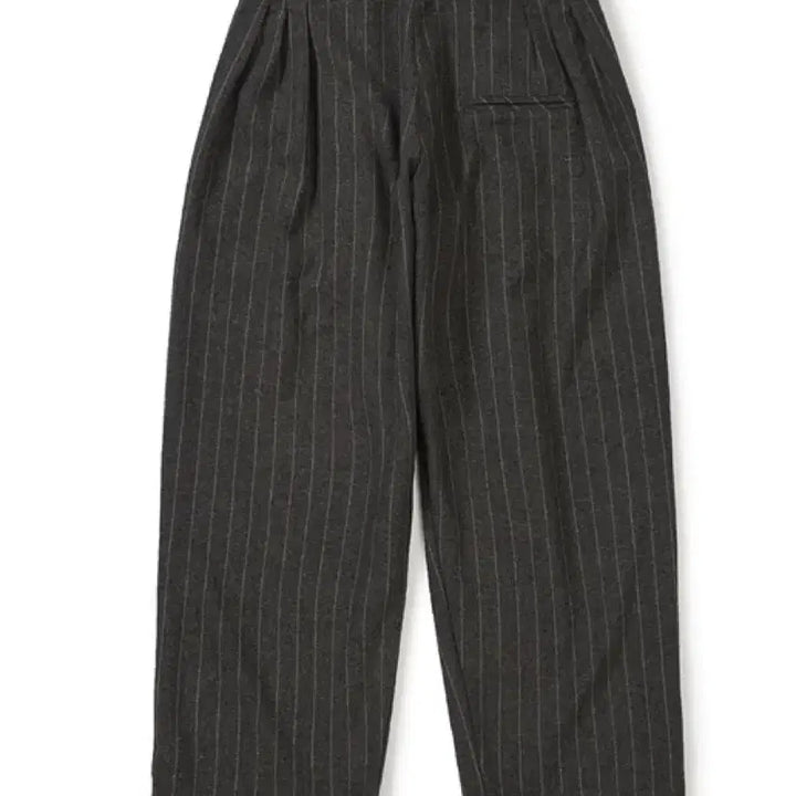 [BUNJANG] Karactor Wool Herringbone Pleated Pants Grey / [00] karactor 카락터 울 헤링본 플리츠 팬츠 그레이