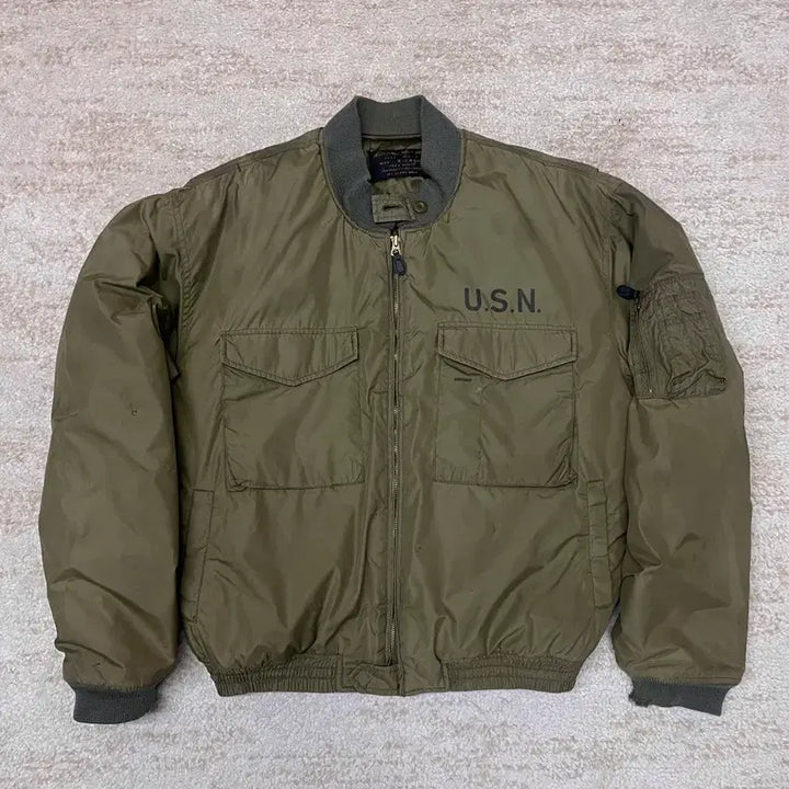 [BUNJANG] U.S. Navy G-8 WEP Flight Jacket / [XL] 밀리터리 U.S NAVY G-8 WEP 플라이트 자켓