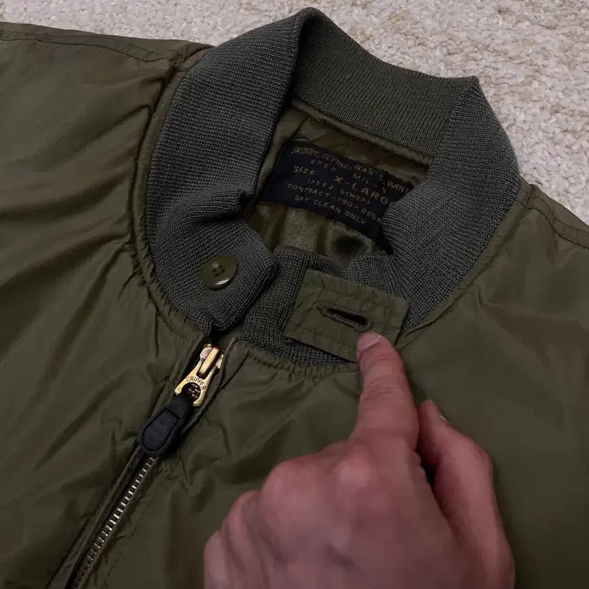 [BUNJANG] U.S. Navy G-8 WEP Flight Jacket / [XL] 밀리터리 U.S NAVY G-8 WEP 플라이트 자켓