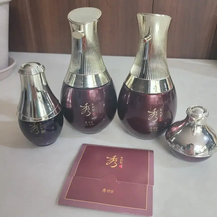 [BUNJANG] Sooryehan Cheonsam Seonyu 4-Piece Set / 수려한 천삼 선유 4종 세트