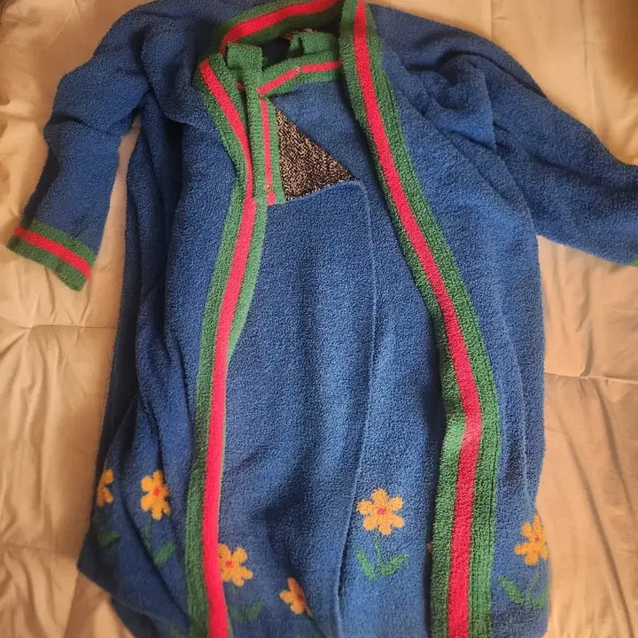 [BUNJANG] Wiggle Wiggle Robe Set / 위글위글 샤워가운 + 라운지 로브 세트