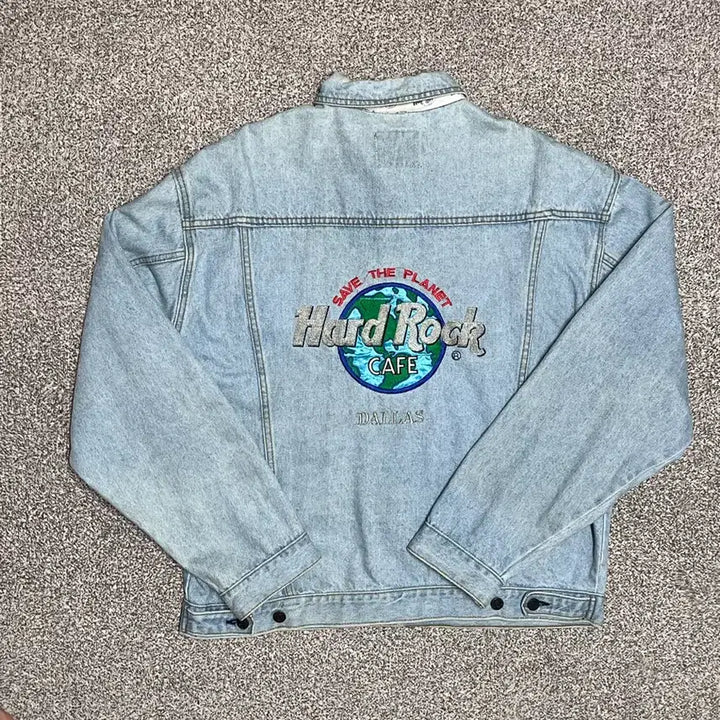 [SOLD OUT] [XL] 90s 하드락 연청 자켓