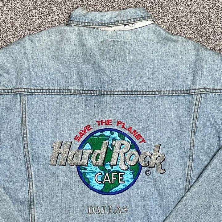 [SOLD OUT] [XL] 90s 하드락 연청 자켓