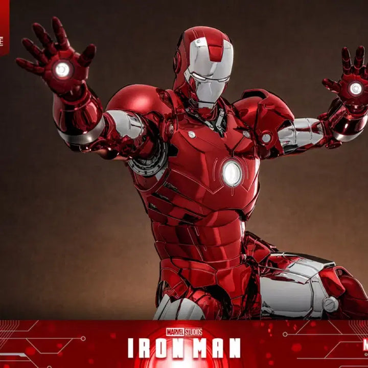 [BUNJANG] Hot Toys Iron Man MK III Red&Silver Chrome Ver. / 핫토이 아이언맨 MK III Red&Silver Chrome Ver.