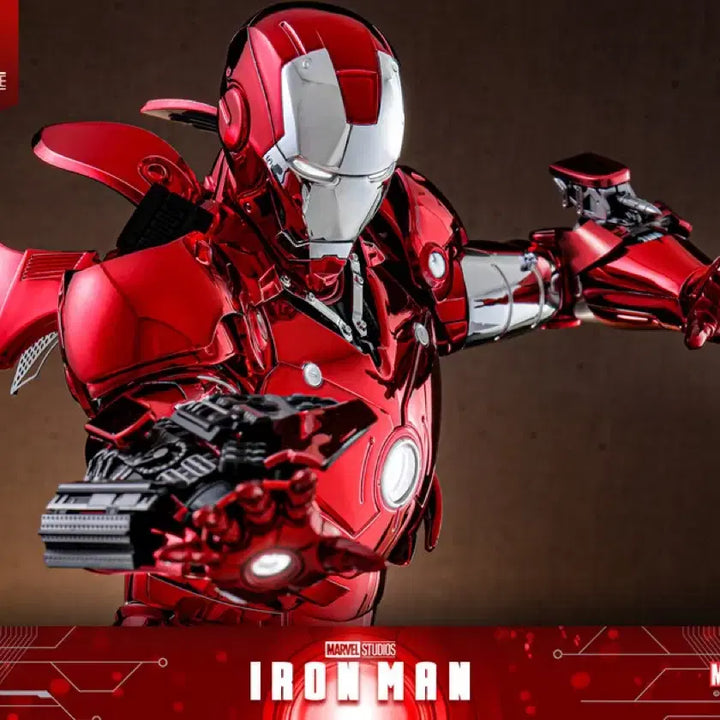 [BUNJANG] Hot Toys Iron Man MK III Red&Silver Chrome Ver. / 핫토이 아이언맨 MK III Red&Silver Chrome Ver.