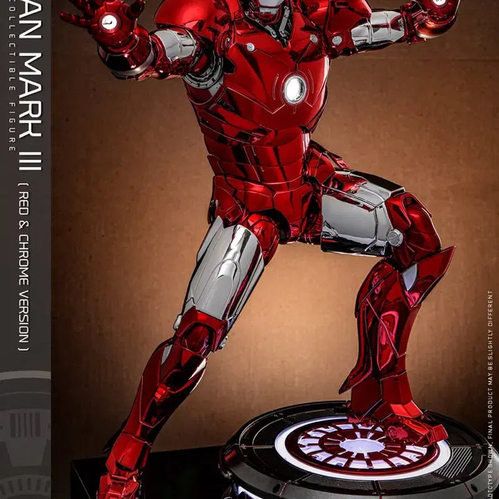 [BUNJANG] Hot Toys Iron Man MK III Red&Silver Chrome Ver. / 핫토이 아이언맨 MK III Red&Silver Chrome Ver.