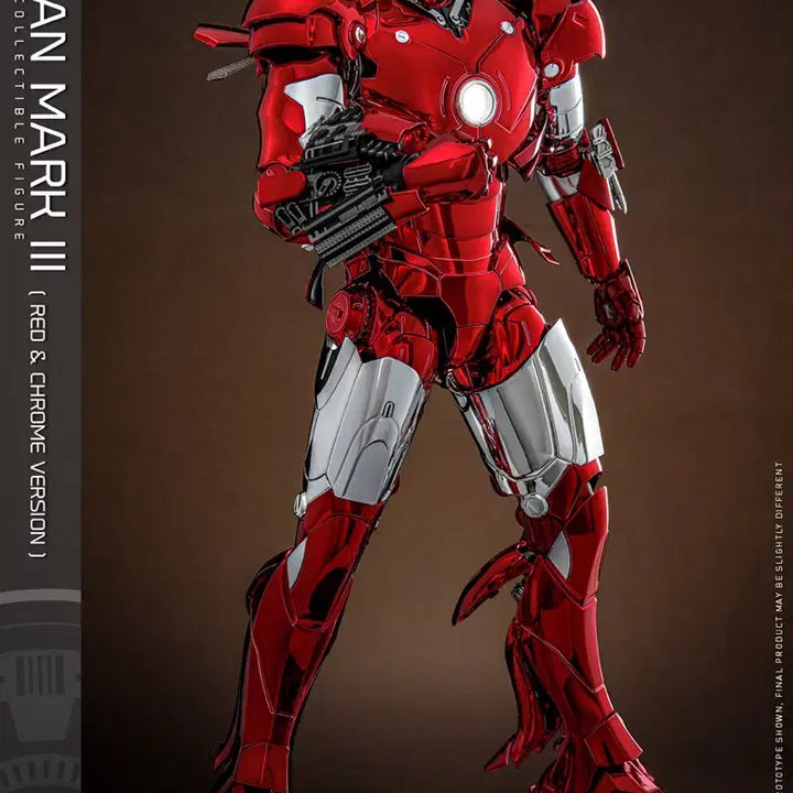 [BUNJANG] Hot Toys Iron Man MK III Red&Silver Chrome Ver. / 핫토이 아이언맨 MK III Red&Silver Chrome Ver.