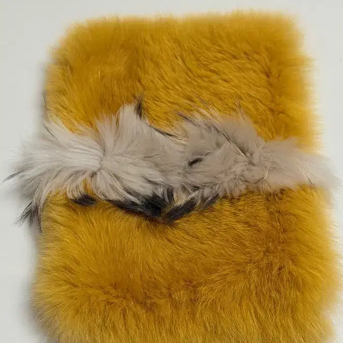 [BUNJANG] DECKE x TOM GREYHOUND Limited Edition Fox &amp; Racoon Fur Leather Clutch / 새생품) 한섬 덱케x톰그레이하운드 폭스퍼&amp;라쿤퍼 한정판 가죽 클러치 정가
